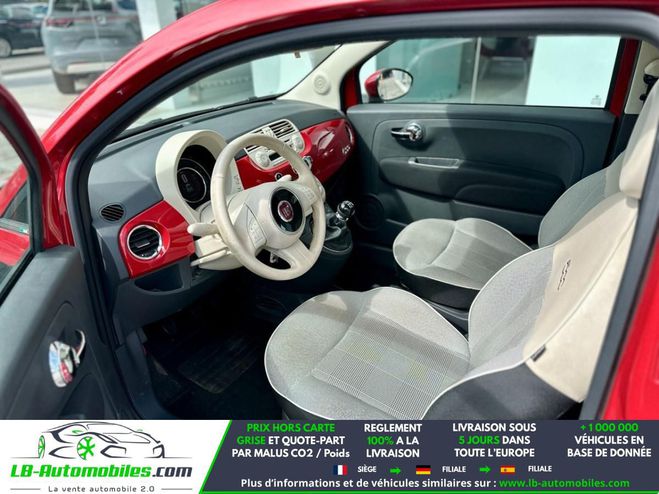 Fiat 500 1.2 8V 69 ch BVM Rouge de 2015
