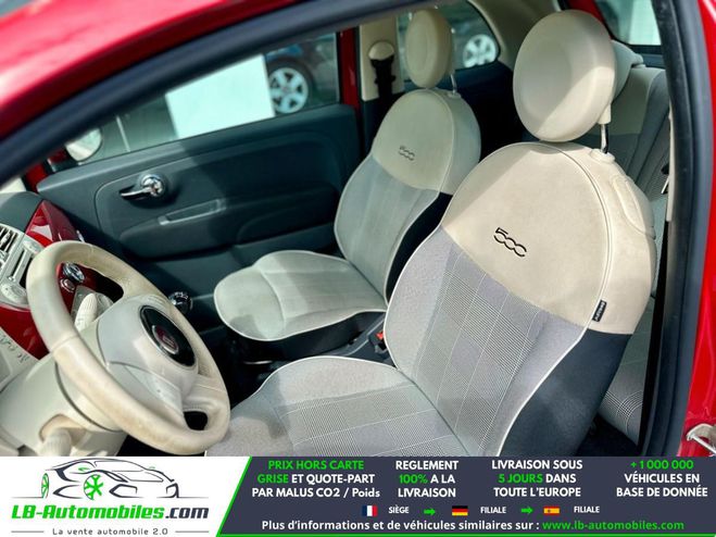 Fiat 500 1.2 8V 69 ch BVM Rouge de 2015