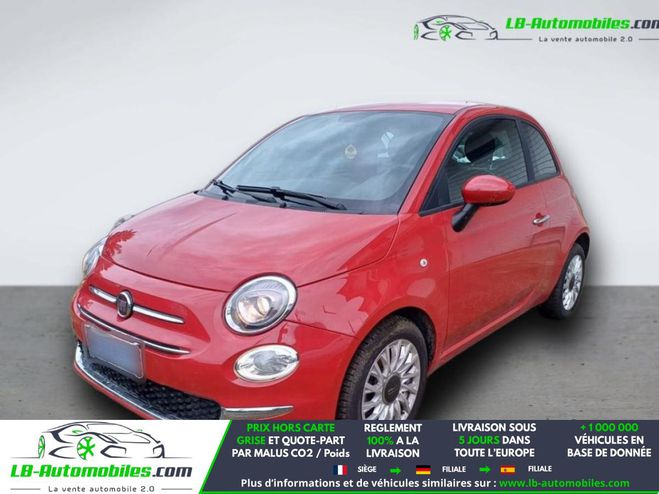 Fiat 500 1.2 69 ch BVA Rouge de 2021