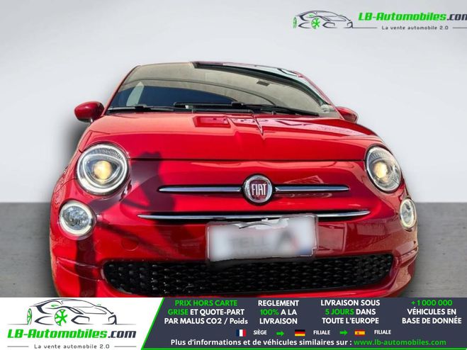 Fiat 500 1.2 69 ch BVA Rouge de 2021