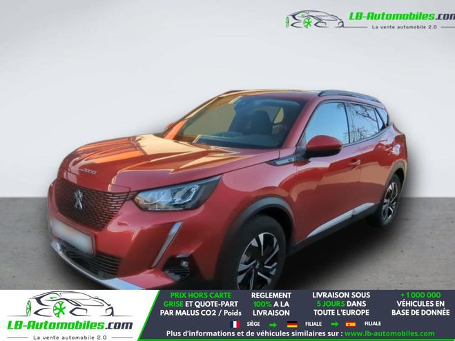 Peugeot 2008 Electrique 136 ch Rouge M�tallique de 2021