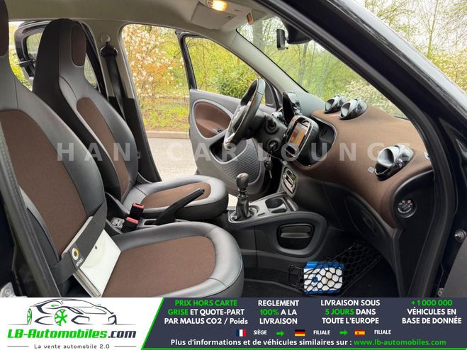 Smart Forfour 0.9 90 ch BVM Noir M�tallique de 2018