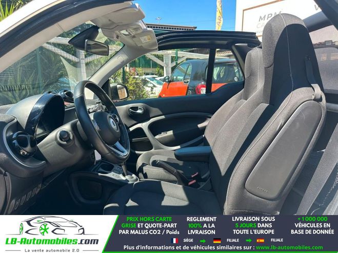 Smart Fortwo 0.9 90 ch  BVA Blanc M�tallique de 2017