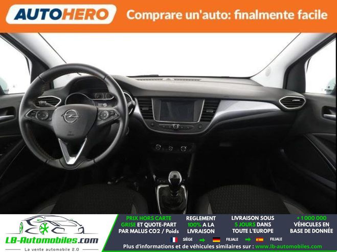 Opel Crossland X 1.2 Turbo 110 ch BVM Blanc M�tallique de 2020