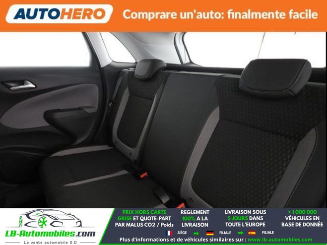 Opel Crossland X 1.2 Turbo 110 ch BVM Blanc M�tallique de 2020