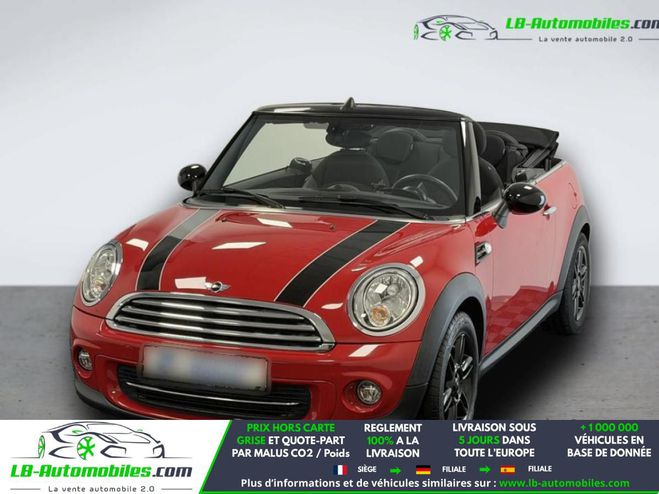 Mini Cabrio 122 ch BVA Rouge de 2014