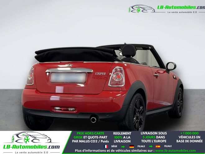Mini Cabrio 122 ch BVA Rouge de 2014