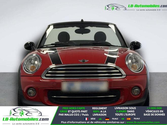 Mini Cabrio 122 ch BVA Rouge de 2014
