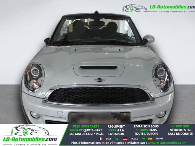 Mini Cabrio 184 ch BVM Blanc M�tallique de 2012