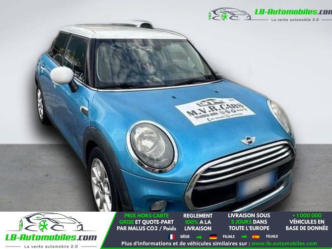 Mini Cabrio 136 ch BVM Bleu de 2016