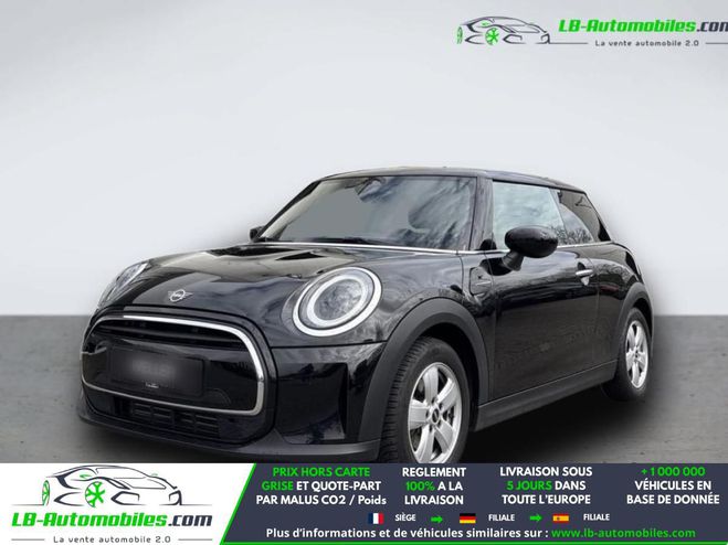 Mini Cabrio One 102 ch BVM Noir M�tallique de 2021
