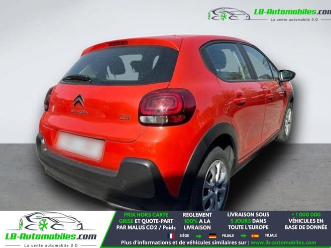 Citroen C3 PURE TECH 82 BVM Rouge M�tallique de 2020