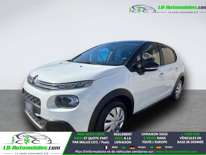 Citroen C3 BLUEHDI 100 BVM Blanc de 2020