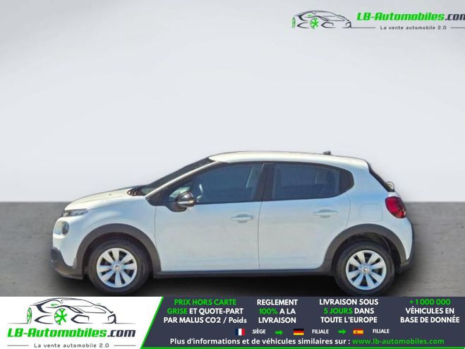 Citroen C3 BLUEHDI 100 BVM Blanc de 2019