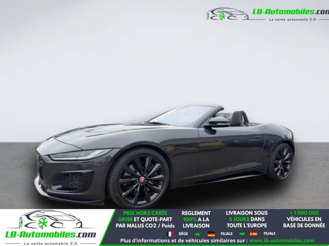 Jaguar F-Type Cabriolet V8 5L  575 ch BVA AWD Gris M�tallique de 2020