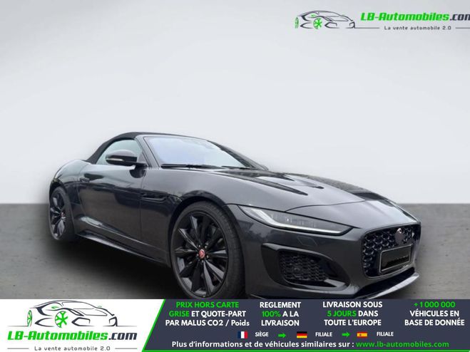 Jaguar F-Type Cabriolet V8 5L  575 ch BVA AWD Gris M�tallique de 2020