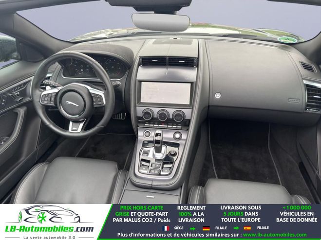 Jaguar F-Type Cabriolet V8 5L  575 ch BVA AWD Gris M�tallique de 2020