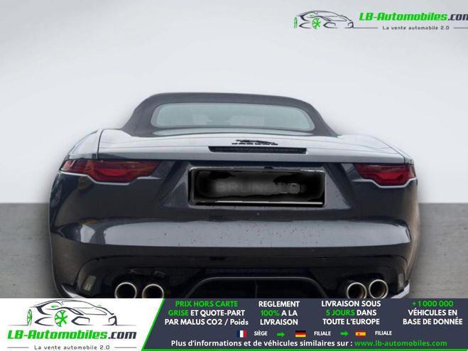 Jaguar F-Type Cabriolet V8 5L  575 ch BVA AWD Gris M�tallique de 2020