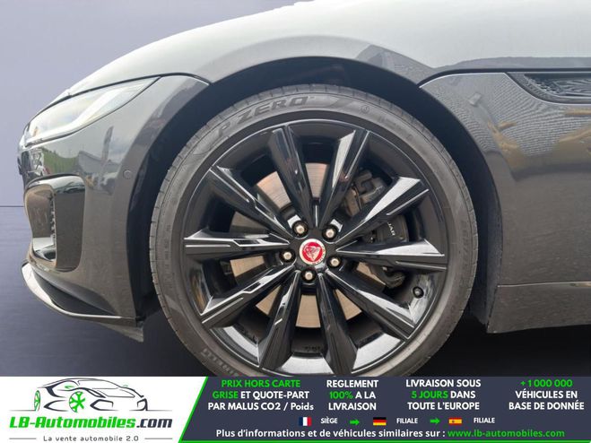 Jaguar F-Type Cabriolet V8 5L  575 ch BVA AWD Gris M�tallique de 2020