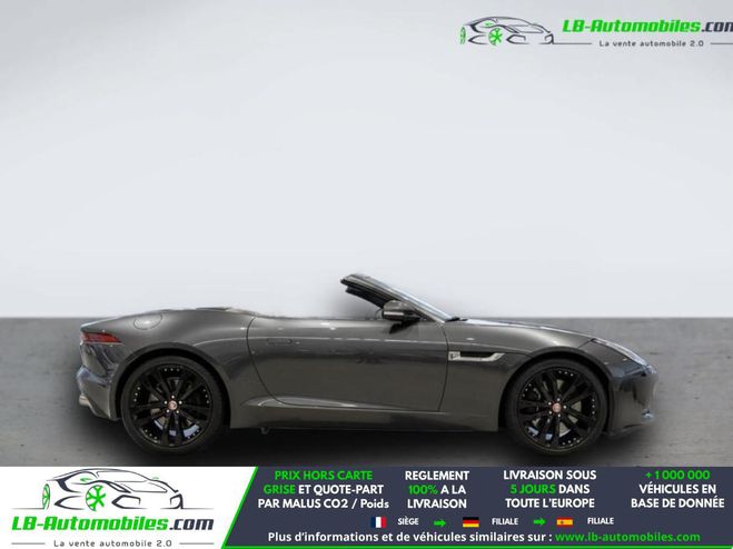 Jaguar F-Type Cabriolet V6 S 3.0 380 BVA Gris M�tallique de 2015