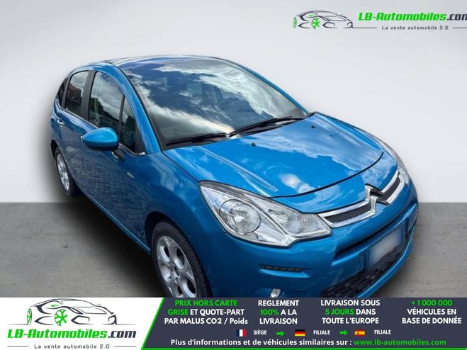 Citroen C3 PureTech 82 BVM Bleu de 2016