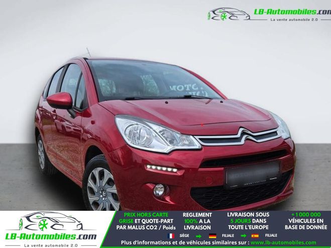 Citroen C3 PureTech 82 BVM Rouge de 2016