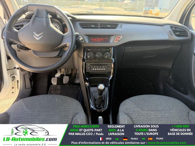 Citroen C3 HDi 70 BVM Blanc de 2015