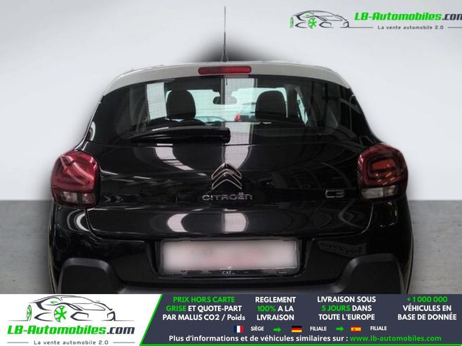 Citroen C3 BlueHDi 100 BVM Noir M�tallique de 2017
