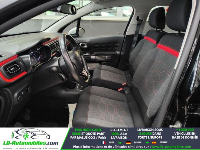 Citroen C3 BlueHDi 100 BVM Noir M�tallique de 2017