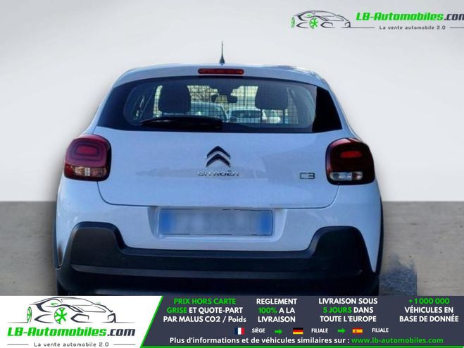 Citroen C3 BLUEHDI 100 BVM Blanc de 2019