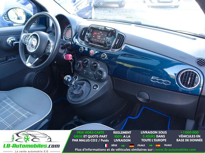 Fiat 500 0.9 85 ch TwinAir BVM Bleu M�tallique de 2018