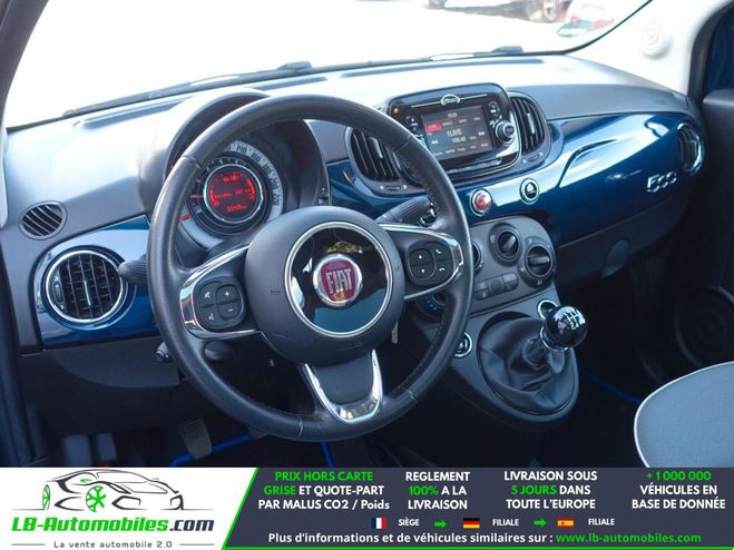 Fiat 500 0.9 85 ch TwinAir BVM Bleu M�tallique de 2018