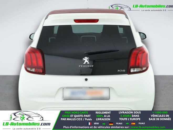 Peugeot 108 1.0 VTi 68ch BVA Blanc de 2018