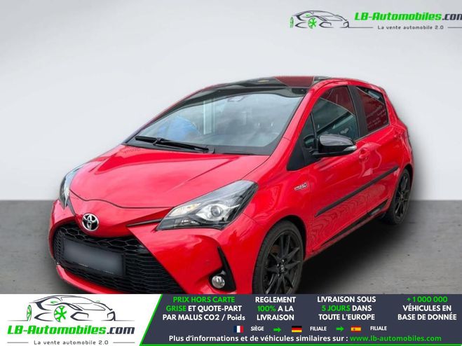 Toyota Yaris HYBRIDE 100ch Rouge M�tallique de 2020