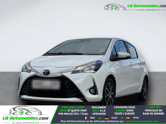 Toyota Yaris 70 VVT-i BVM Blanc de 2018
