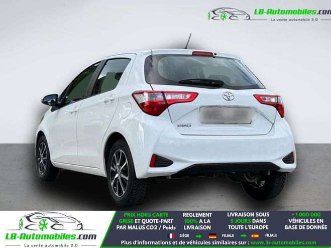 Toyota Yaris 70 VVT-i BVM Blanc de 2018