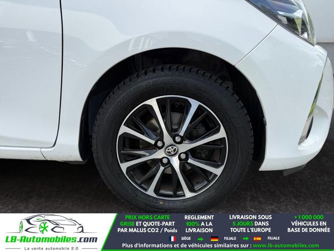 Toyota Yaris 70 VVT-i BVM Blanc de 2018