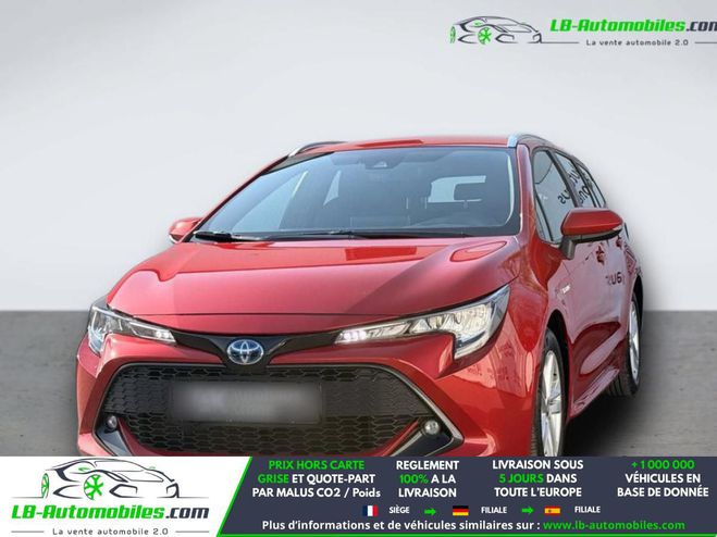 Toyota Corolla Hybride 184h BVA Rouge de 2021