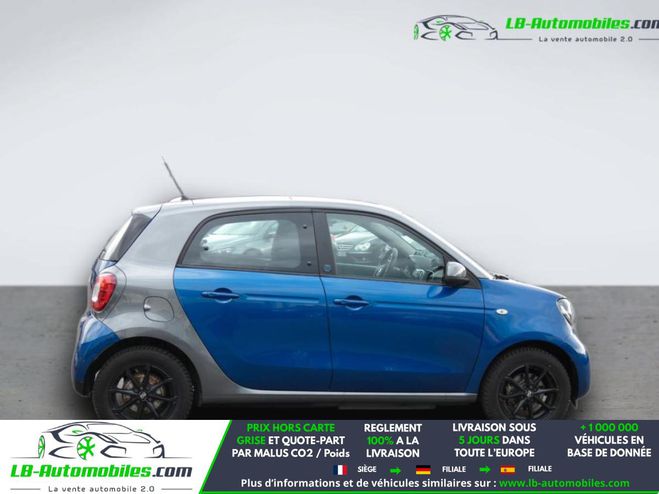 Smart Forfour 82 ch Electrique BVA Bleu M�tallique de 2019
