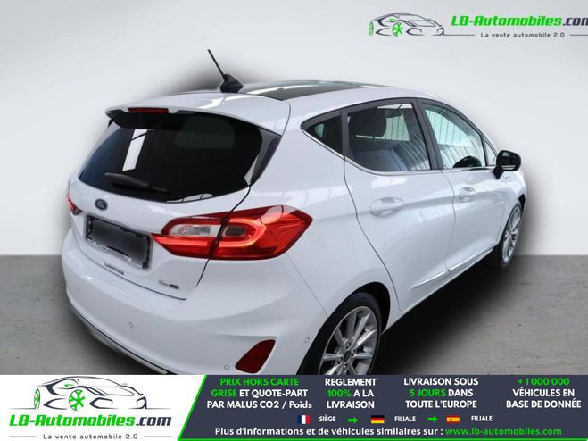 Ford Fiesta 1.0 EcoBoost 155 ch mHEV BVM Blanc M�tallique de 2020
