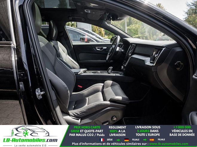 Volvo V60 B3 163 ch BVA Noir M�tallique de 2021