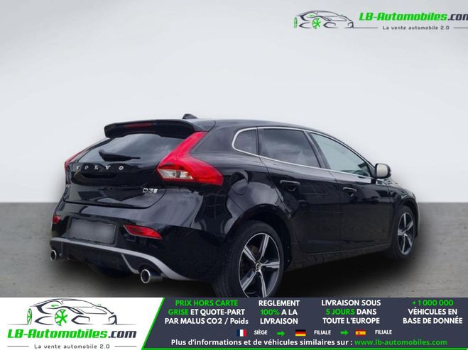 Volvo V40 D3 150 ch BVA Noir M�tallique de 2019