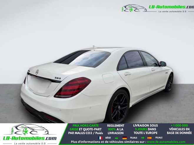 Mercedes Classe S 63 Blanc M�tallique de 2017