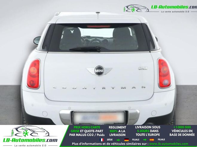 Mini Cabrio 98 ch BVM Blanc de 2014