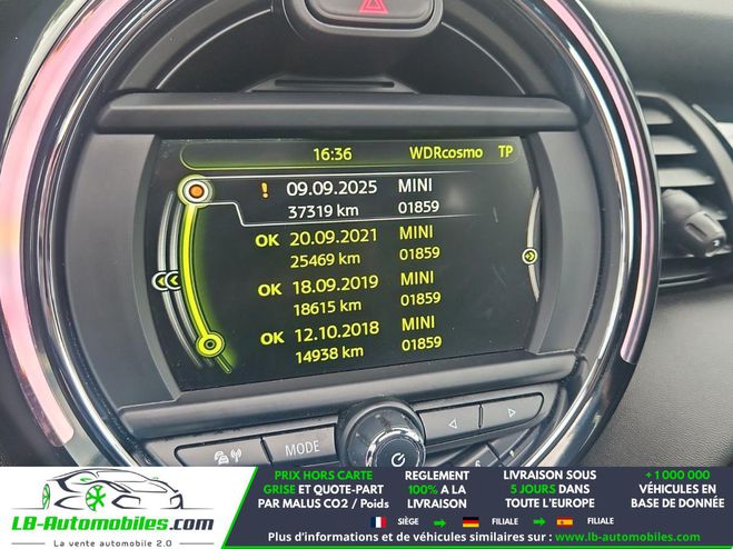 Mini Mini 136 CH BVA Vert M�tallique de 2016