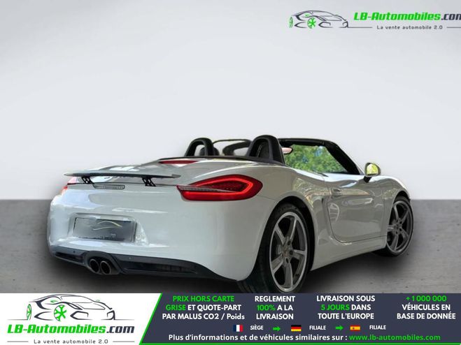 Porsche Boxster 3.4i S 315 ch BVM Blanc de 2013