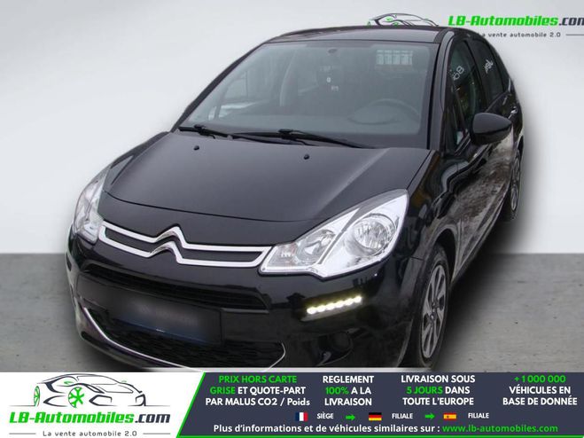 Citroen C3 PureTech 68 BVM Noir M�tallique de 2015