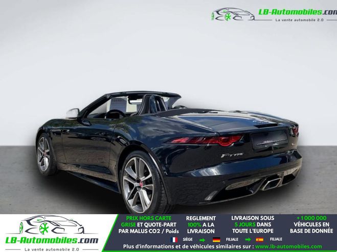 Jaguar F-Type Cabriolet 2L 300 ch BVA Noir M�tallique de 2017