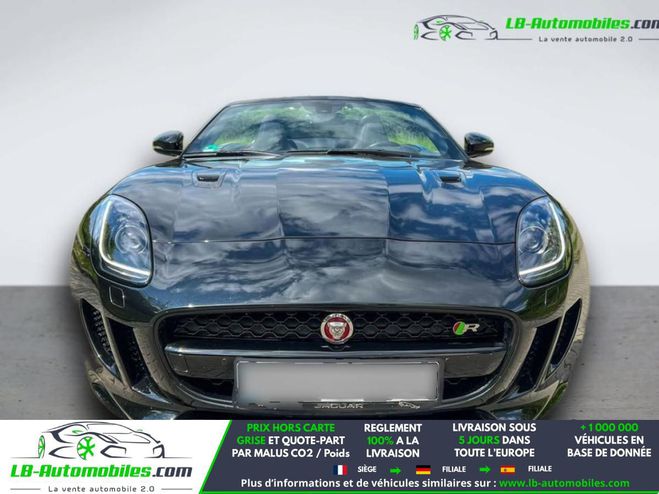 Jaguar F-Type Cabriolet V6 5L  550 ch BVA AWD Noir M�tallique de 2015