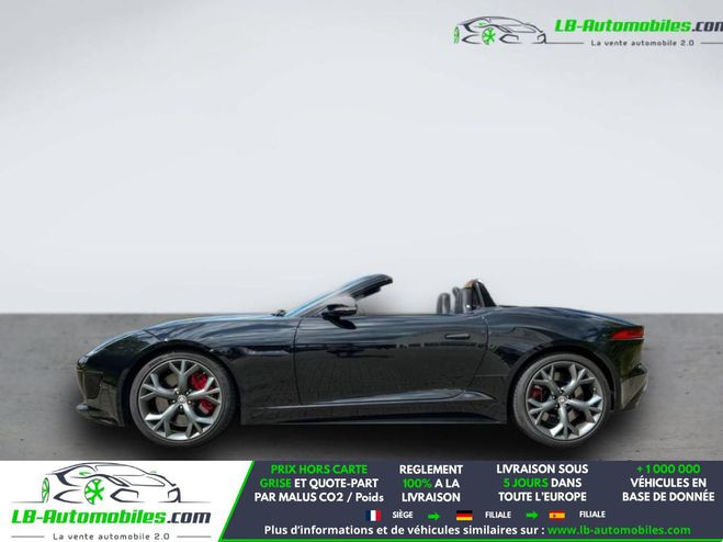 Jaguar F-Type Cabriolet V6 5L  550 ch BVA AWD Noir M�tallique de 2015